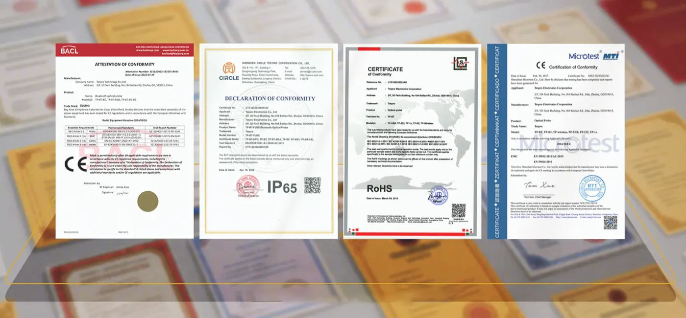 Tespro quality certification and smart metering manufacturing standard