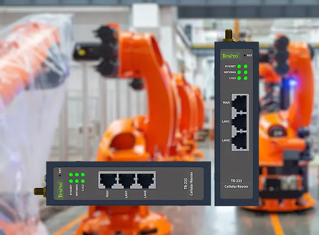 industrial router applications