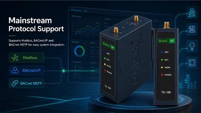 Mainstream Industrial Protocol Support