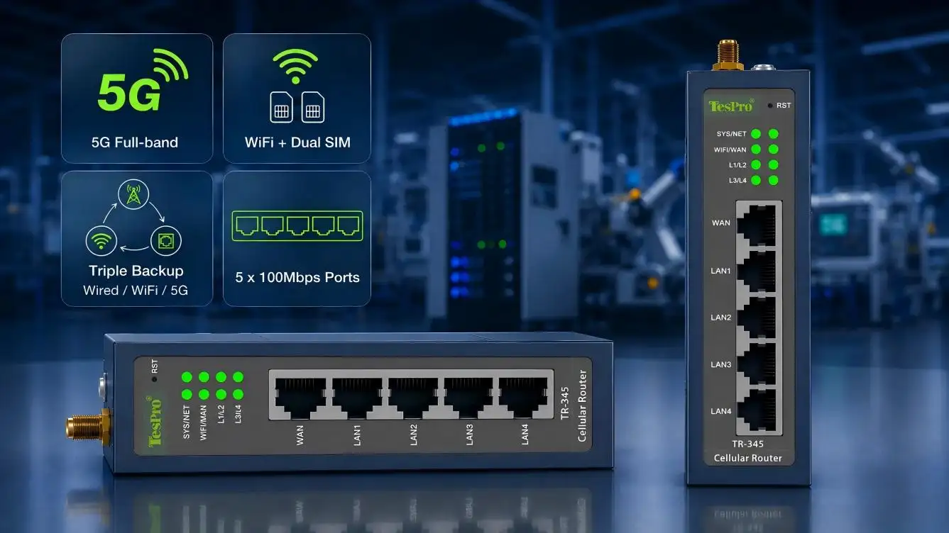 Industrial Router with VPN Support