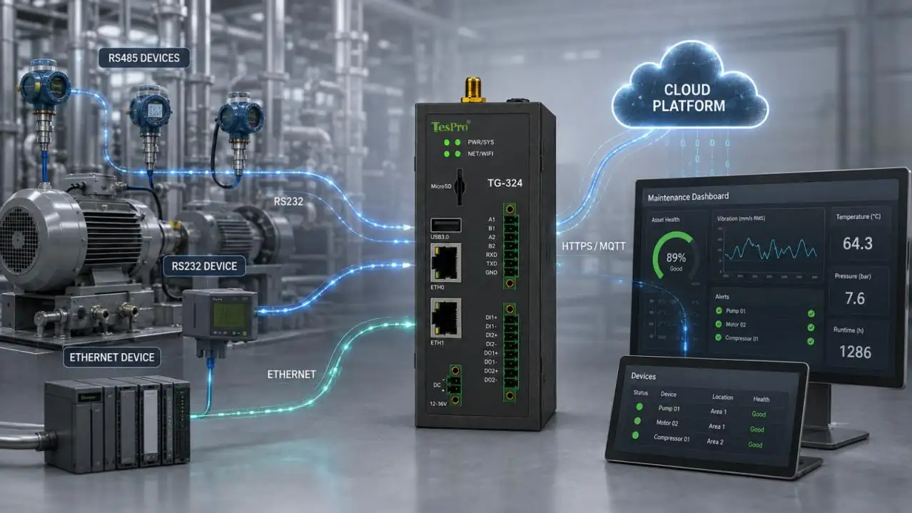 Industrial Edge Gateway for Condition Monitoring 