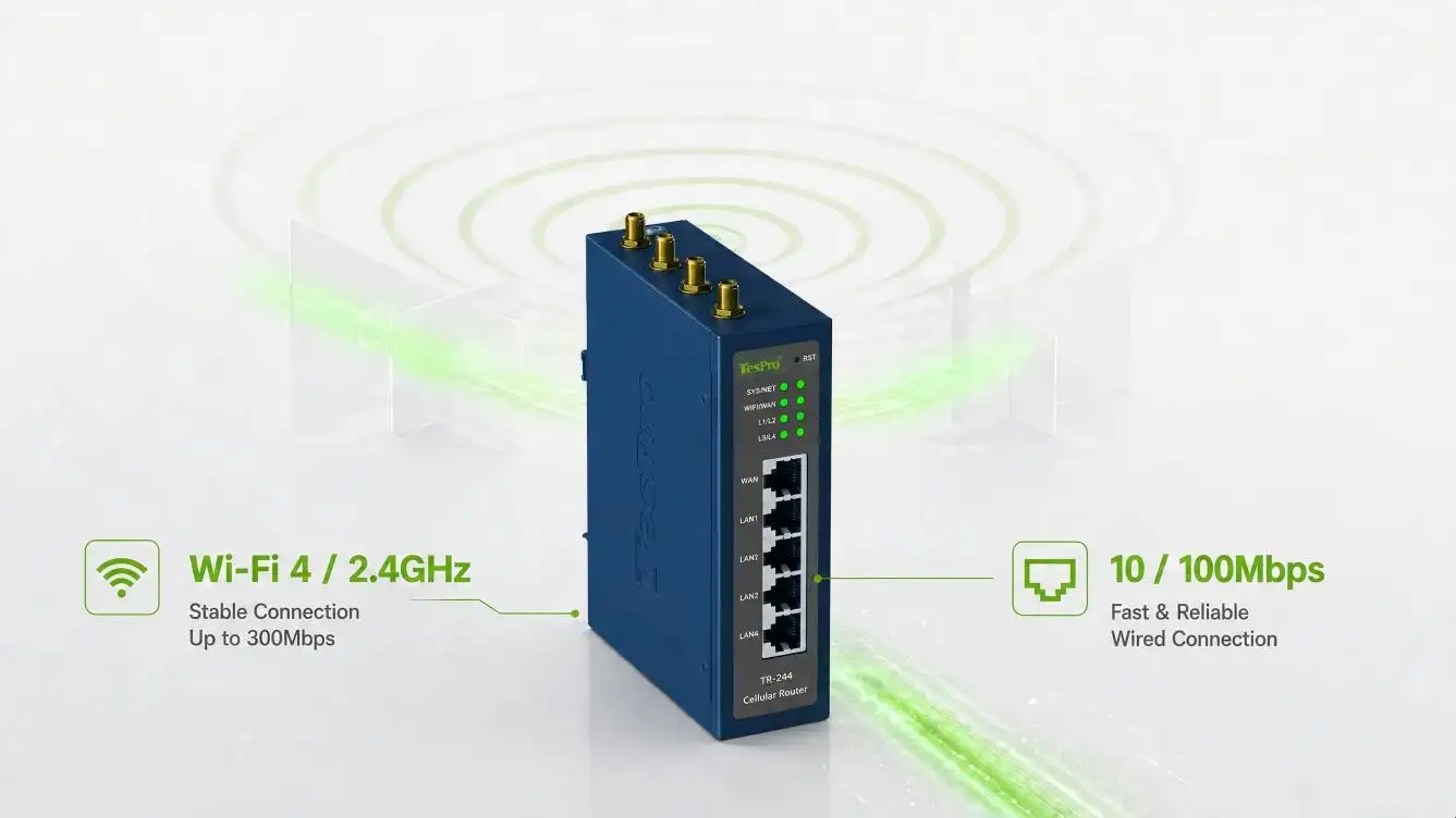 4G Industrial Router For SCADA Remote Access